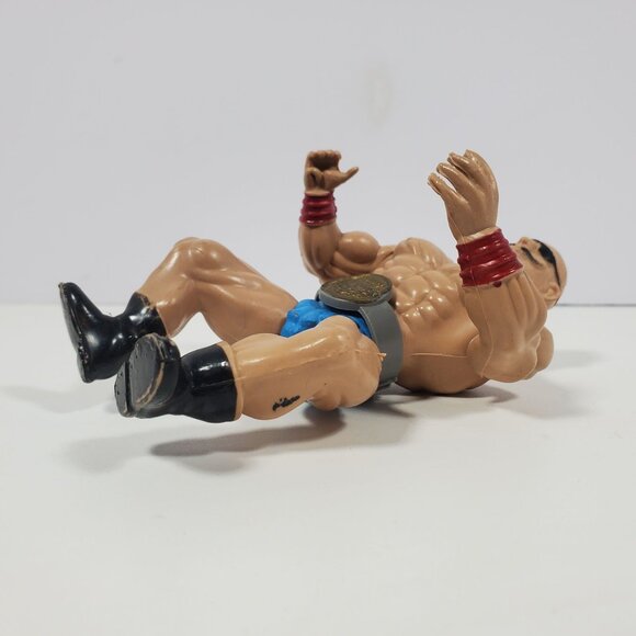 Wrestling Champions 5" Action Figure Wrestler With Belt Vintage - Picture 15 of 16